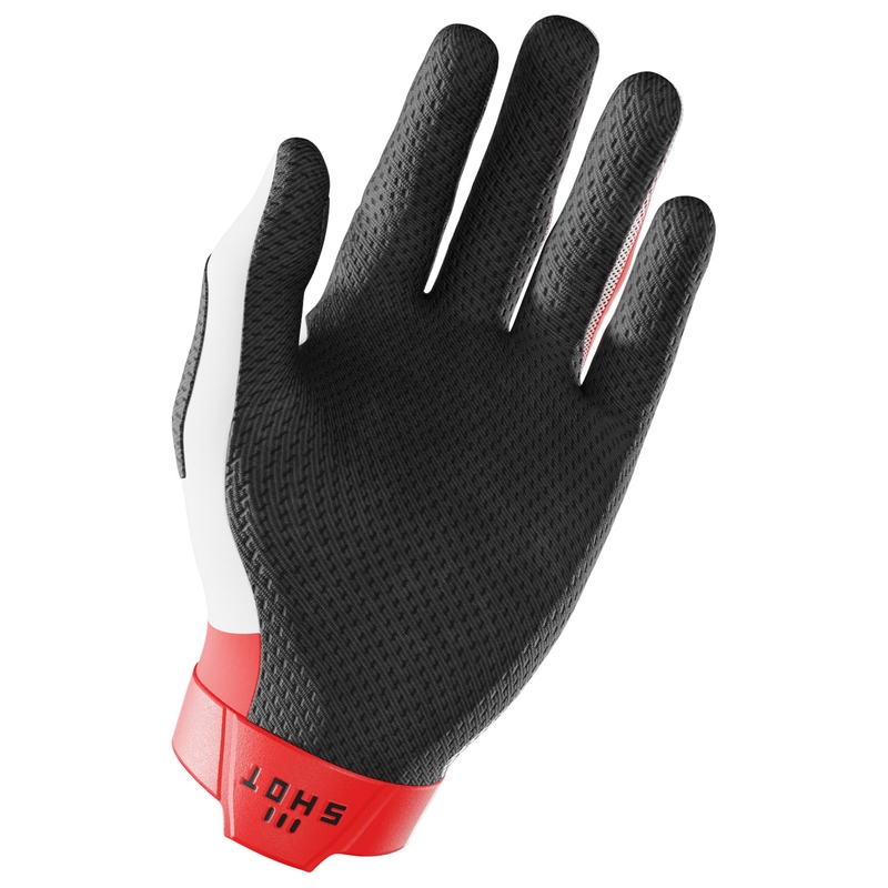 Shot Lite Pro motokrossz kesztyű piros