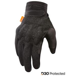 Shot Guard D3O® fekete motocross kesztyű fekete