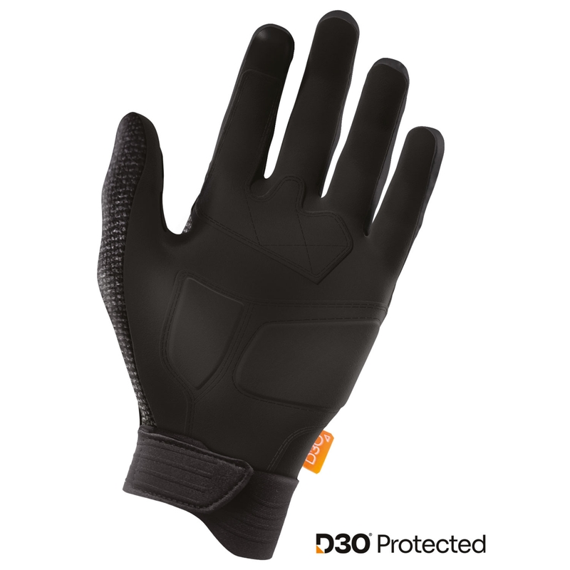 Shot Guard D3O® fekete motocross kesztyű fekete