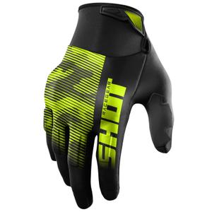 Shot Drift Tactic motocross kesztyű fluo sárga