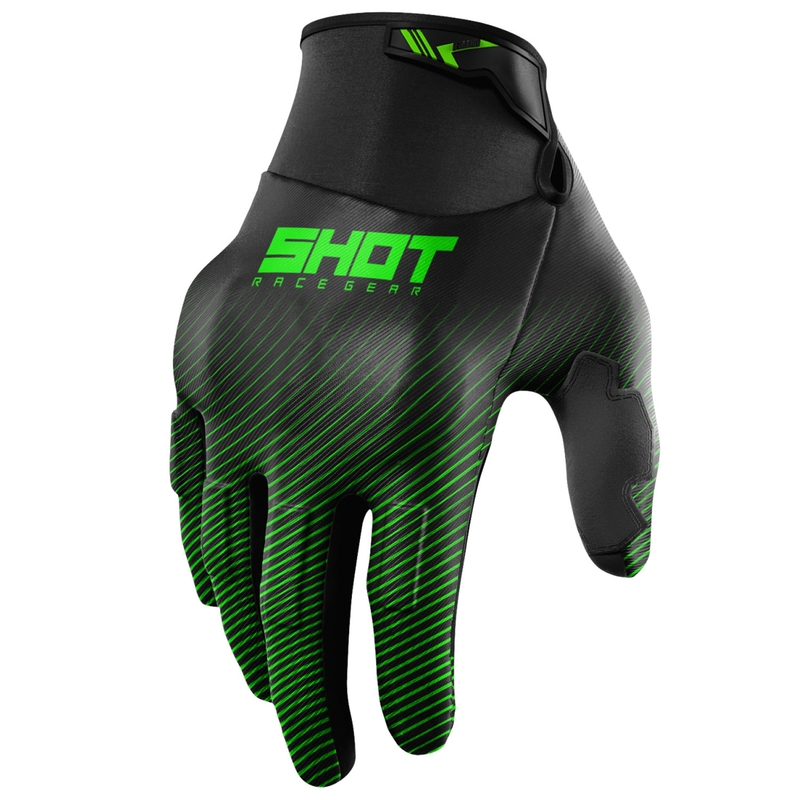Shot Drift Rim motocross kesztyű zöld