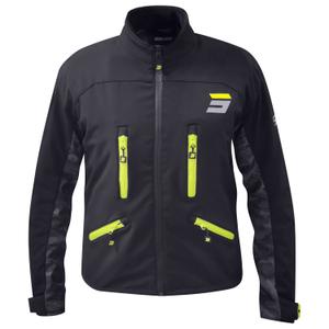 Shot Climatic motoros kabát fekete-fluo sárga