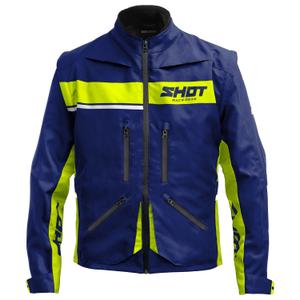 Shot Contact Assault 2.0 motoros kabát kék-fluo sárga