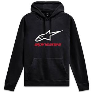Alpinestars Always 2.0 kapucnis pulóver fekete-fehér-piros