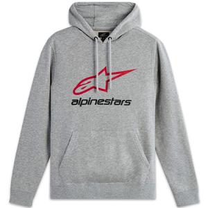 Alpinestars Always 2.0 kapucnis pulóver szürke-piros-fekete
