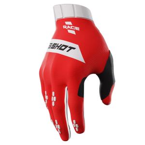 Shot Race gyerek motokrossz kesztyű piros