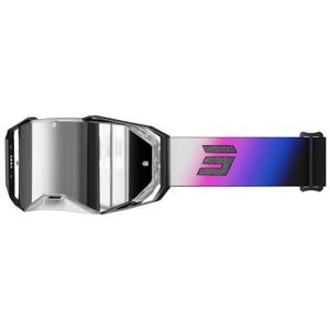 Shot Lite Astral motocross szemüveg kék-rózsaszín, ezüst irídium plexivel
