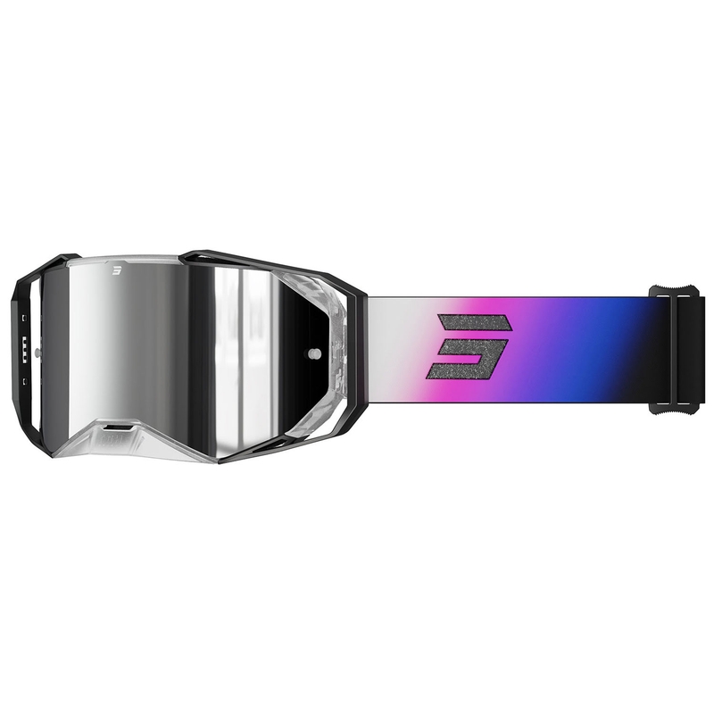 Shot Lite Astral motocross szemüveg kék-rózsaszín, ezüst irídium plexivel