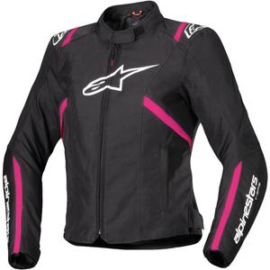 Alpinestars Stella T-SPS 2 Waterproof női motoros kabát fekete-fehér-rózsaszín