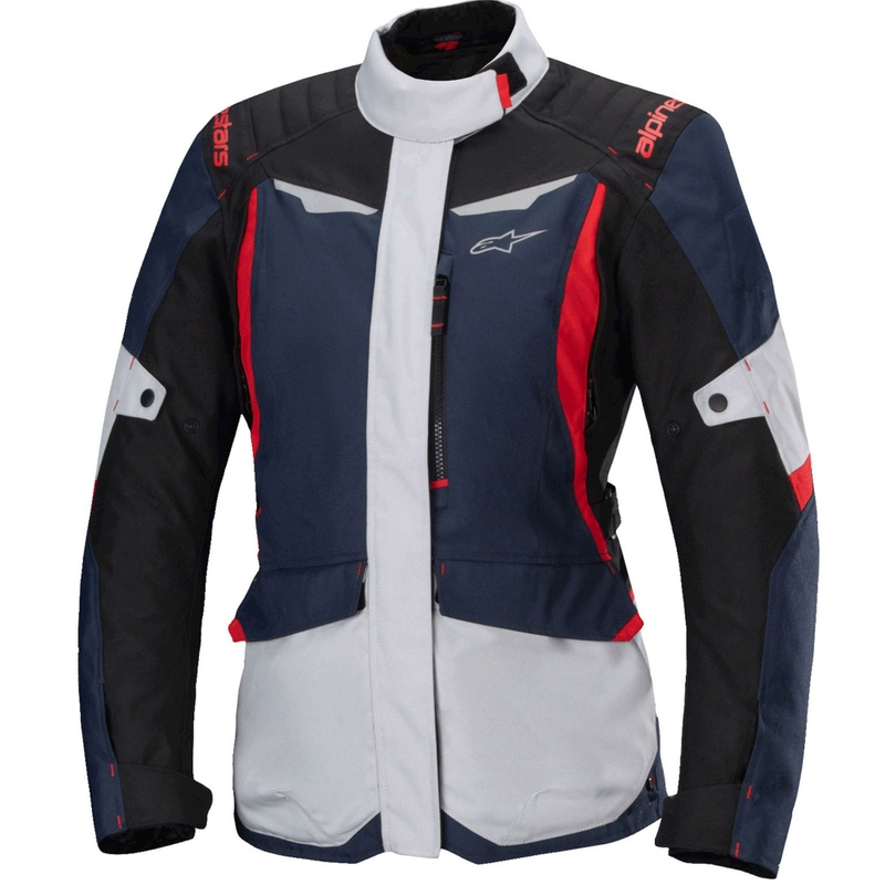 Alpinestars Stella ST-1 Waterproof női motoros kabát kék-fekete-piros