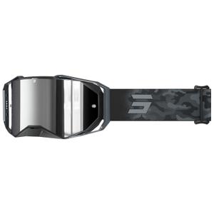 Shot Lite Patrol motocross szemüveg szürke, ezüst irídium plexivel