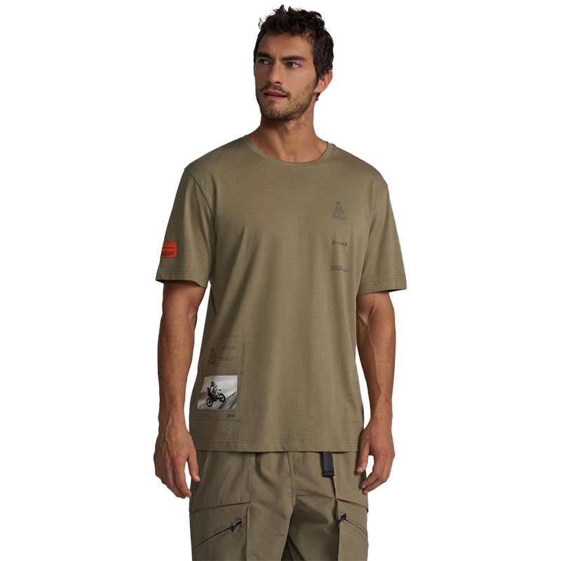 DAKAR OV 0524 póló khaki
