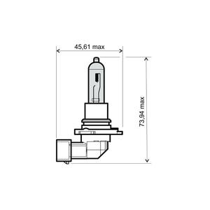 Lamp RMS 246510091 HB3 12V 65W