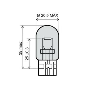 Lamp RMS 246510441 T20 12V 21/5W