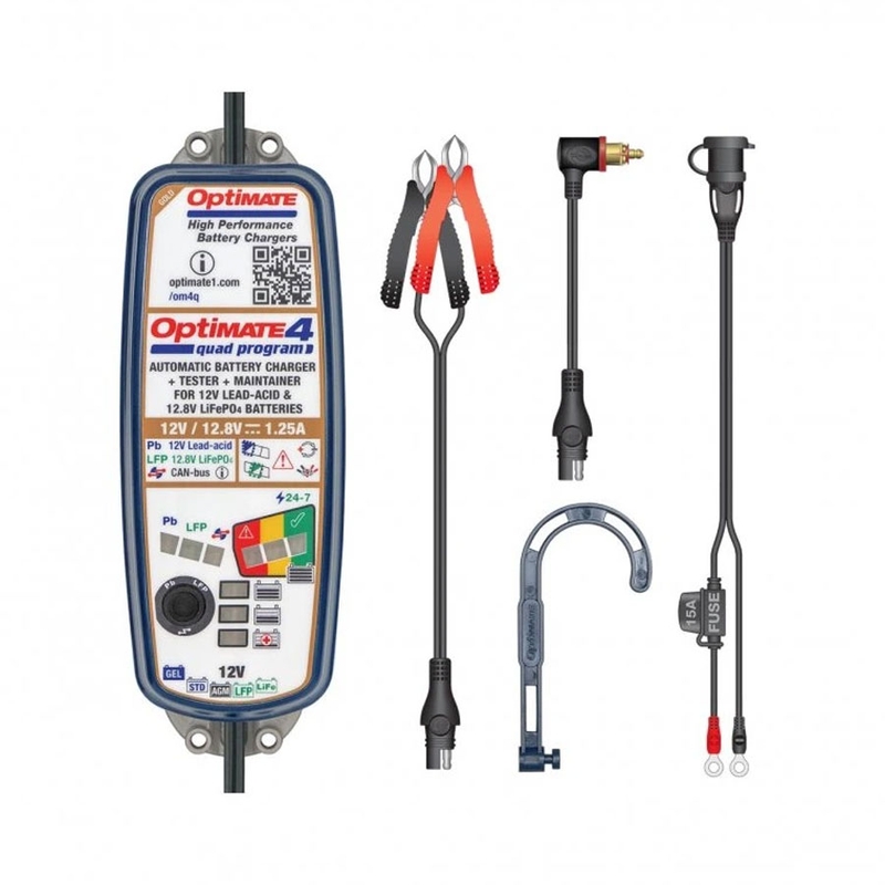 OPTIMATE 4 QUAD TM630-PR Akkumulátortöltő