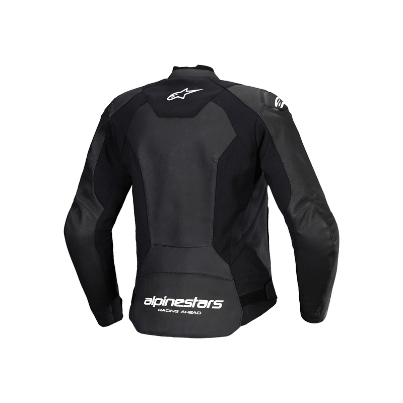 Alpinestars Stella Faster 3 női motoros bőrkabát fekete-fehér