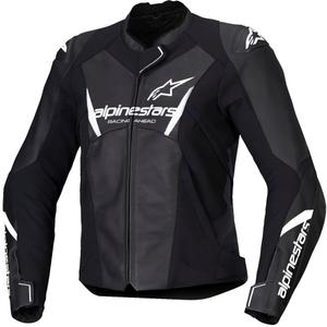 Alpinestars Stella Faster 3 női motoros bőrkabát fekete-fehér