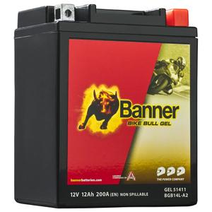 Banner Bike Bull GEL 514 11/BGB14L-A2 - GB14L-A2 12V, 12Ah, 200A zselés akkumulátor