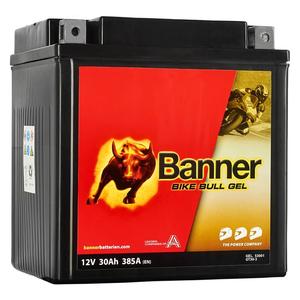 Banner Bike Bull GEL 530 01/BGTX30-3 - GTX30-3 12V, 30Ah, 385A zselés akkumulátor