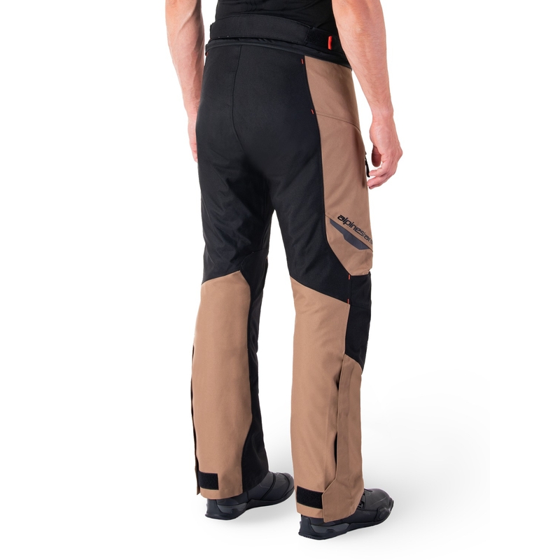 Alpinestars ST-1 Waterproof motoros nadrág khaki-homok-fekete-fluo piros