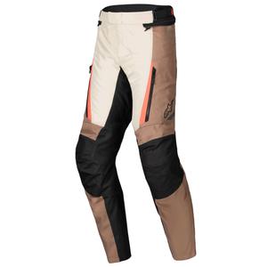 Alpinestars ST-1 Waterproof motoros nadrág khaki-homok-fekete-fluo piros