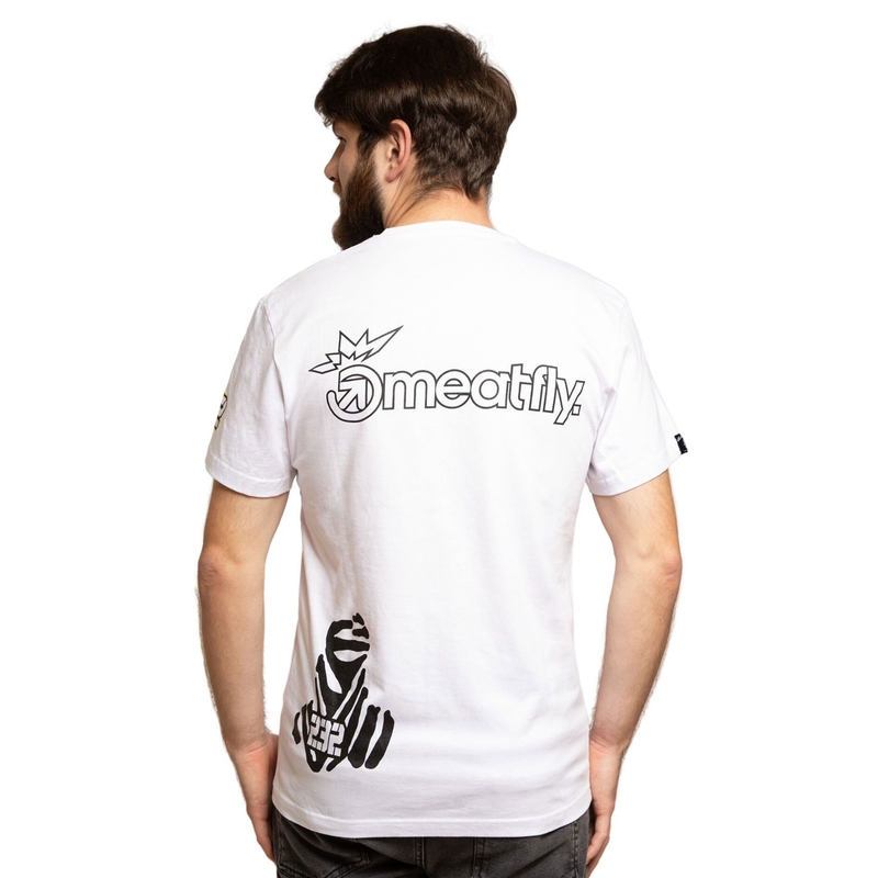 Meatfly Big Shock Dakar póló fehér