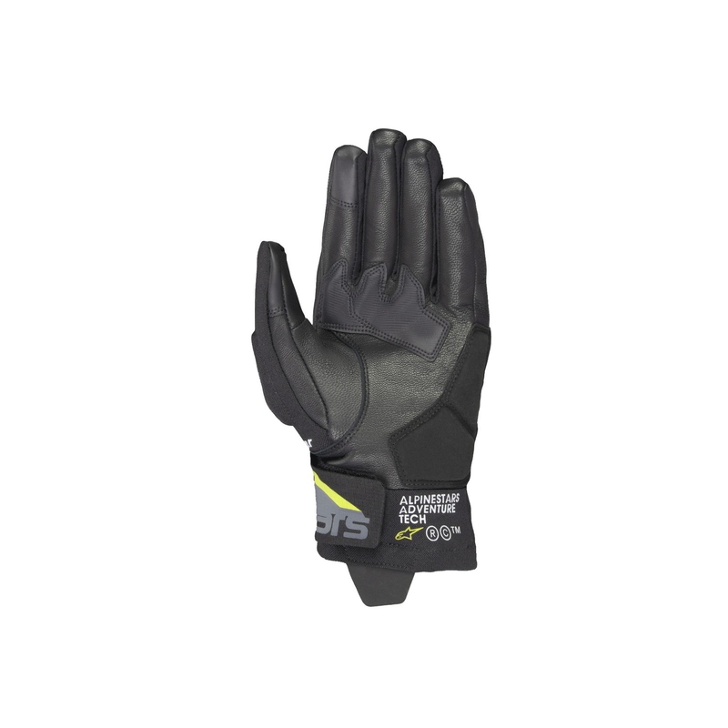 Alpinestars Corozal 3 Drystar motorkerékpár kesztyű fekete-szürke-fluo sárga