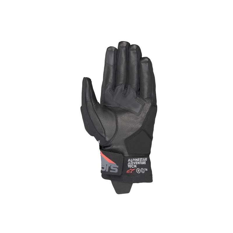 Alpinestars Corozal 3 Drystar motorkerékpár kesztyű fekete-szürke-fluo piros