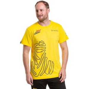 Meatfly Big Shock Dakar póló sárga