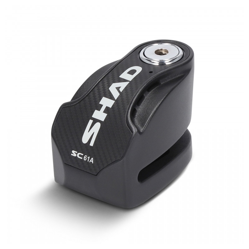 Disc lock with alarm SHAD SC61A fekete pin 6mm
