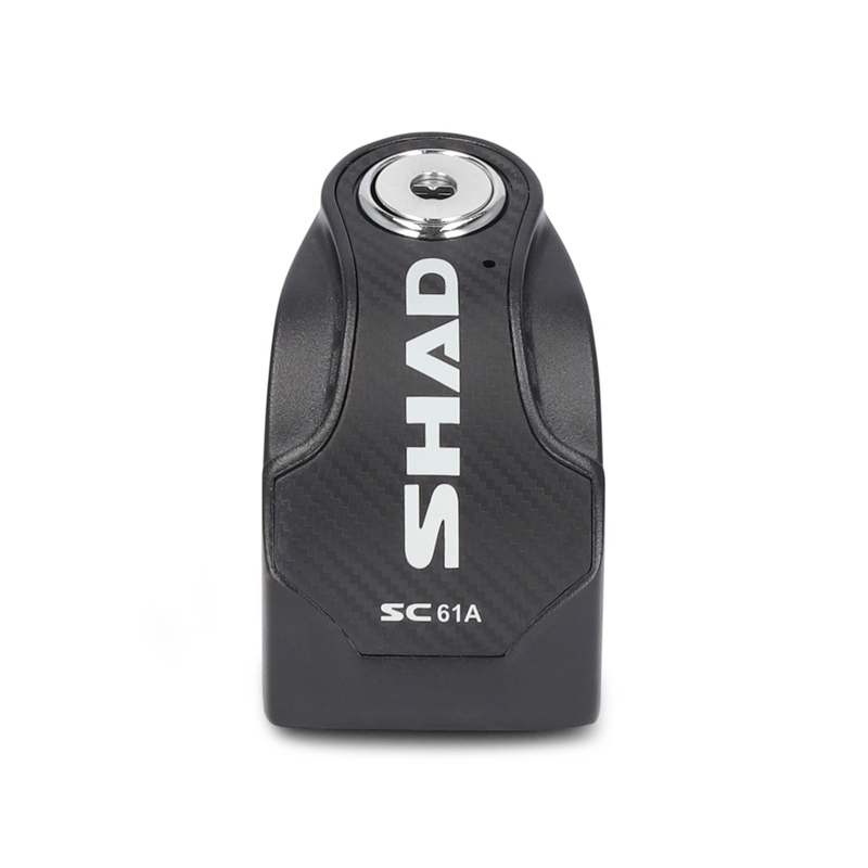Disc lock with alarm SHAD SC61A fekete pin 6mm
