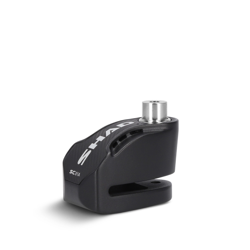 Disc lock with alarm SHAD SC61A fekete pin 6mm