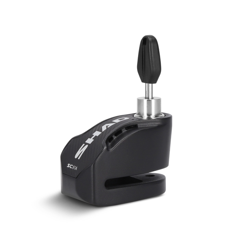Disc lock with alarm SHAD SC61A fekete pin 6mm