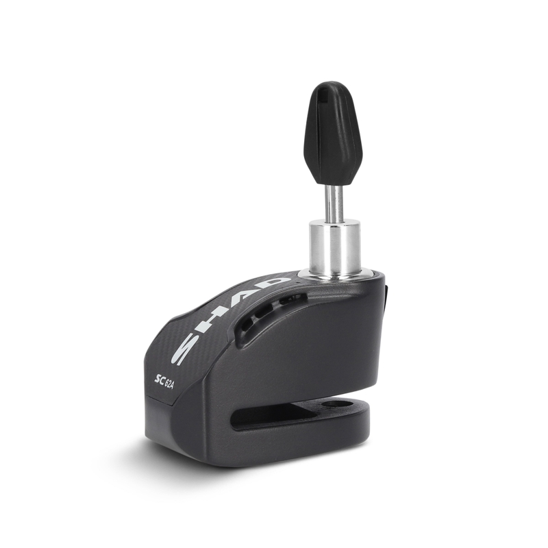 Disc lock with alarm SHAD SC62A fekete pin 10mm