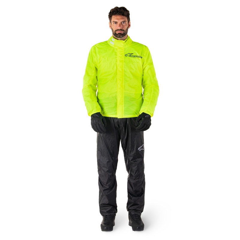 Alpinestars Hurricane Rain 2 vízálló kabát fluo sárga