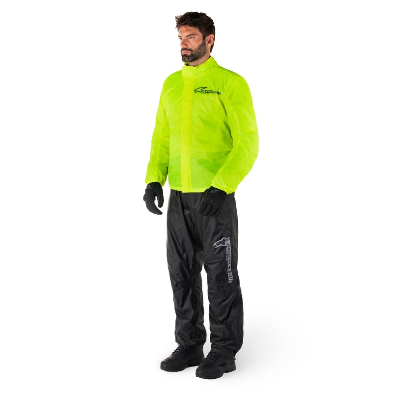 Alpinestars Hurricane Rain 2 vízálló kabát fluo sárga
