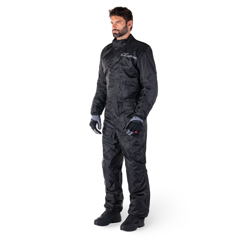 Alpinestars Hurricane Rain 2 vízálló overál fekete