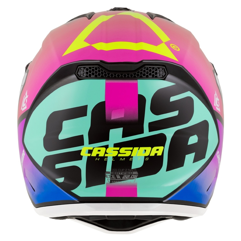 Cassida Cross Cup 2 Napa motokrossz bukósisak gyöngyház multicolor