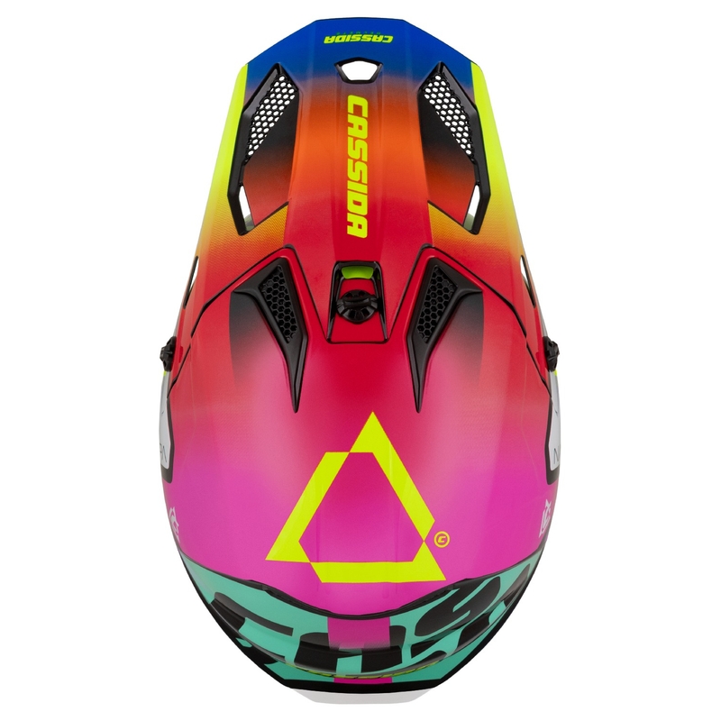 Cassida Cross Cup 2 Napa motokrossz bukósisak gyöngyház multicolor