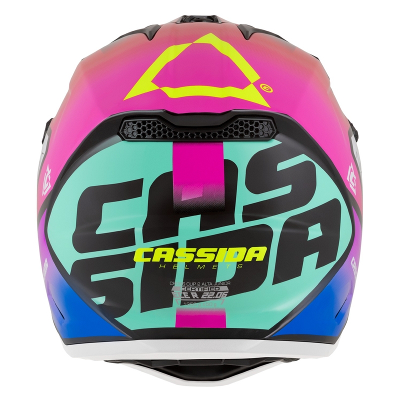 Cassida Cross Cup 2 Napa gyerek motokrossz bukósisak gyöngyház multicolor