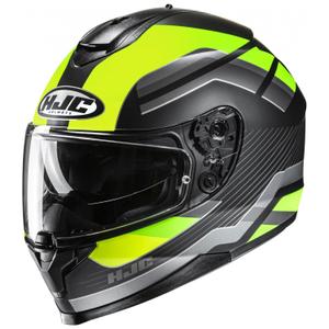 HJC C70N Belis MC3HSF zárt motoros bukósisak fluo sárga-fekete