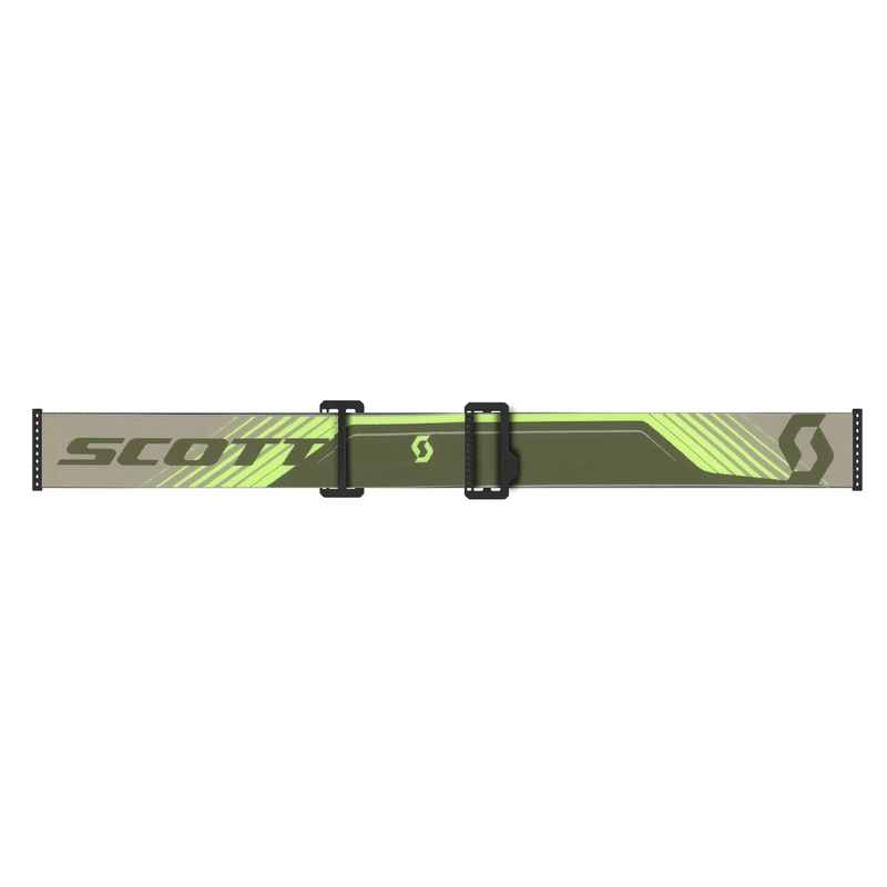 SCOTT Prospect 2.0 AMP motocross szemüveg khaki-fluo sárga, rózsaszín plexivel