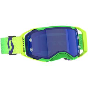 SCOTT Prospect 2.0 AMP motocross szemüveg lila-fluo sárga, tükörkék plexivel