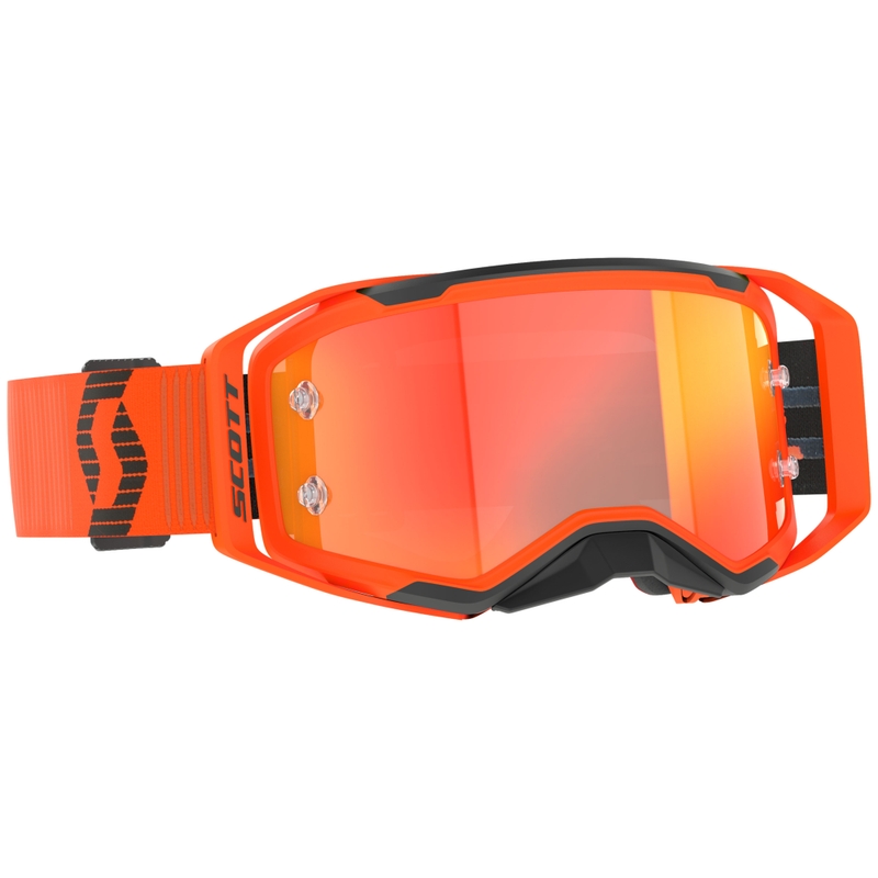 SCOTT Prospect 2.0 motocross szemüveg narancssárga-fekete, tükörnarancsárga plexivel