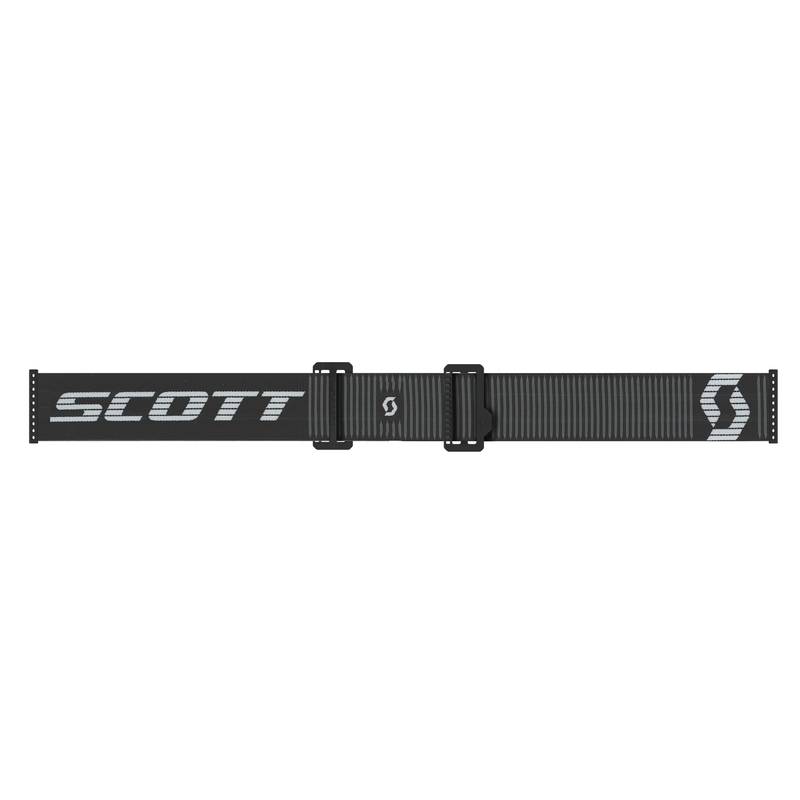 SCOTT Prospect 2.0 Super WFS motokrossz szemüveg fekete-fehér, átlátszó plexivel