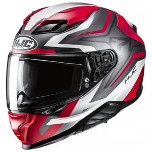 HJC F71 Fes MC1SF zárt motoros bukósisak szürke-piros-fehér