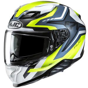 HJC F71 Fes MC1SF zárt motoros bukósisak fehér-fluo sárga