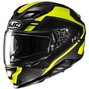 HJC F71 Tozz MC3H zárt motoros bukósisak fekete-fluo sárga