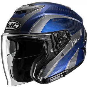 HJC i31 Reno MC2 nyitott motoros bukósisak szürke-kék