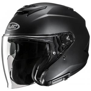 HJC i31 Solid Semi Flat nyitott motoros bukósisak fekete
